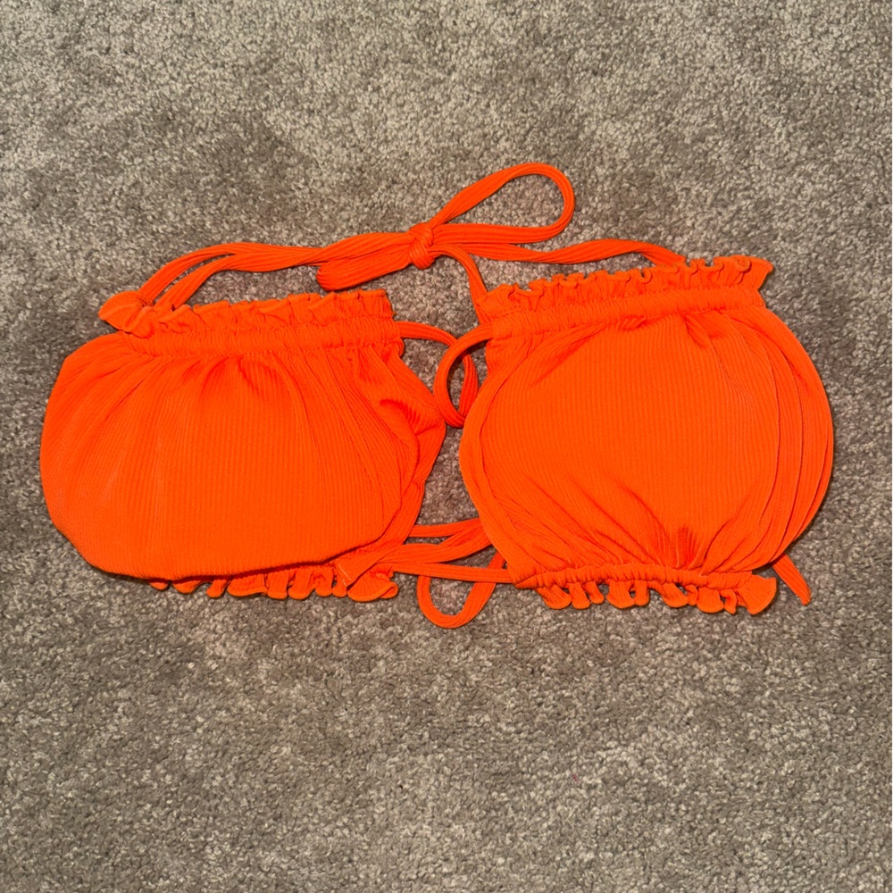 Vibrant Orange Bikini Set